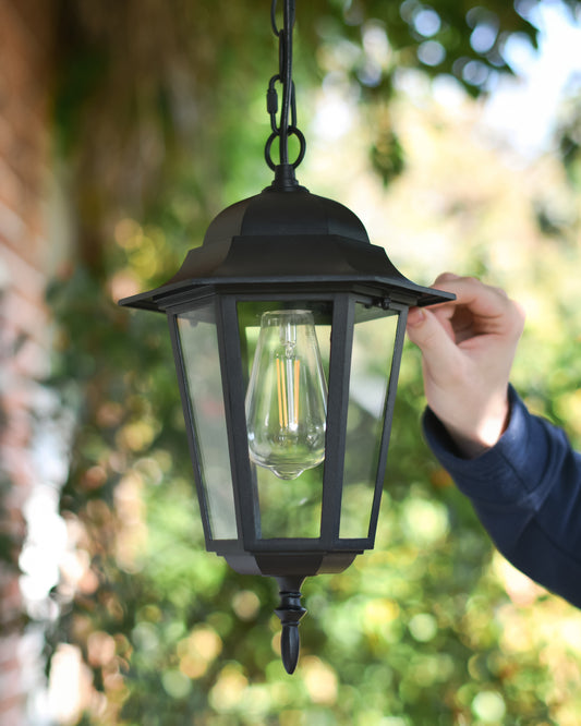 Hexagonal chained lantern