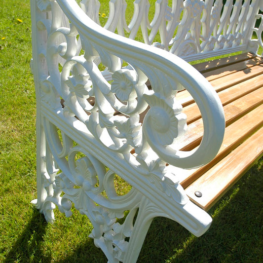 2 Seater Winchester Garden Bench Close Up