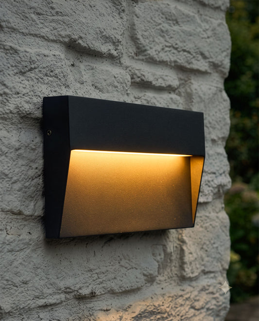 'Wharton' LED Step Light Digital Illustration At Night