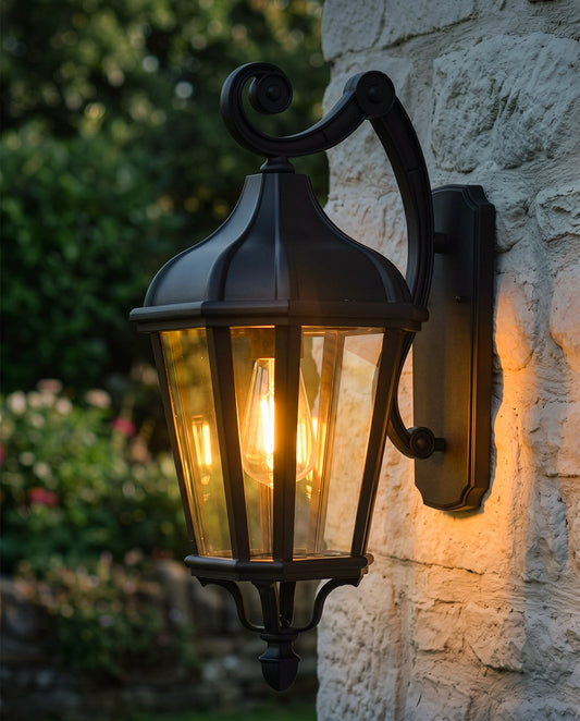 'Stowe' Traditional Wall Light - Medium Digital Illustration At Night