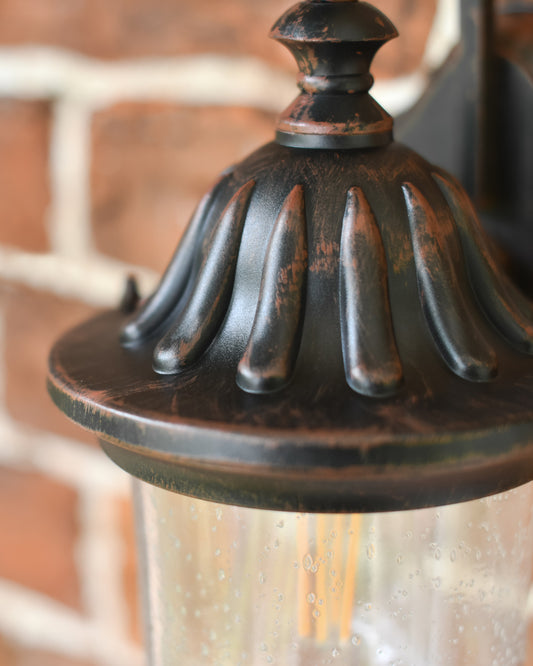Close up of the copper roof