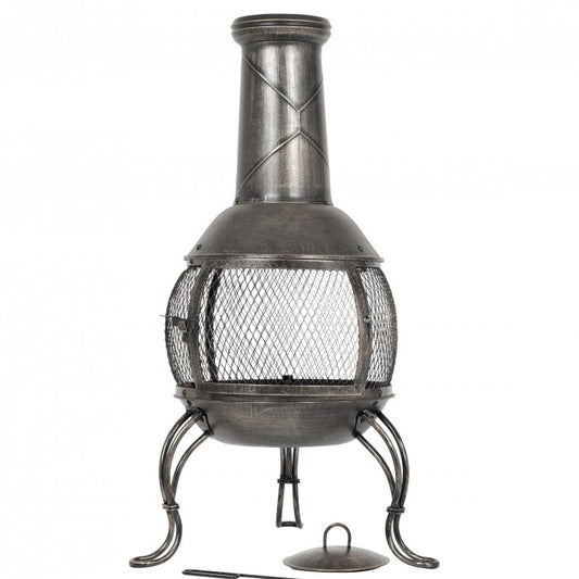 Traditional Chimenea in a Antique Bronze Finish