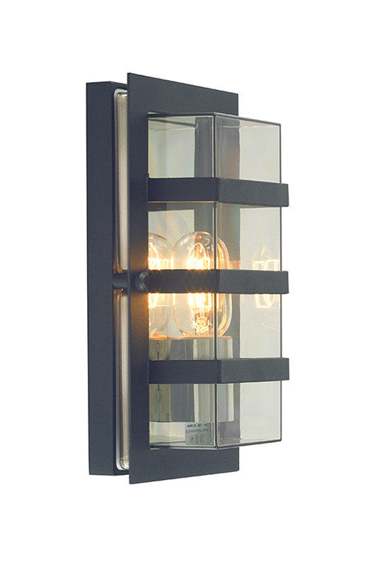 Modern Rectangular Wall light with Clear Lens