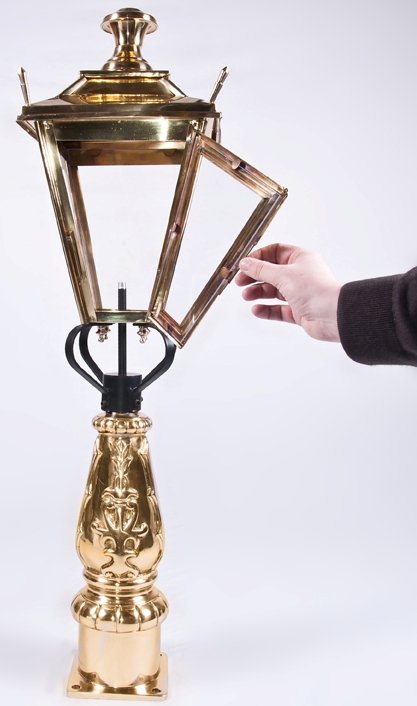 Brass Entrance Light