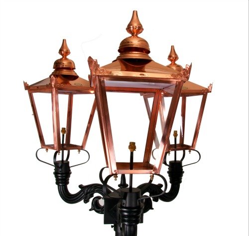 Copper Garden Lanterns