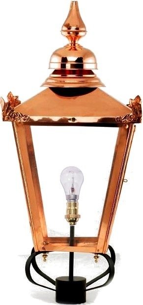 copper top railway signal box lantern