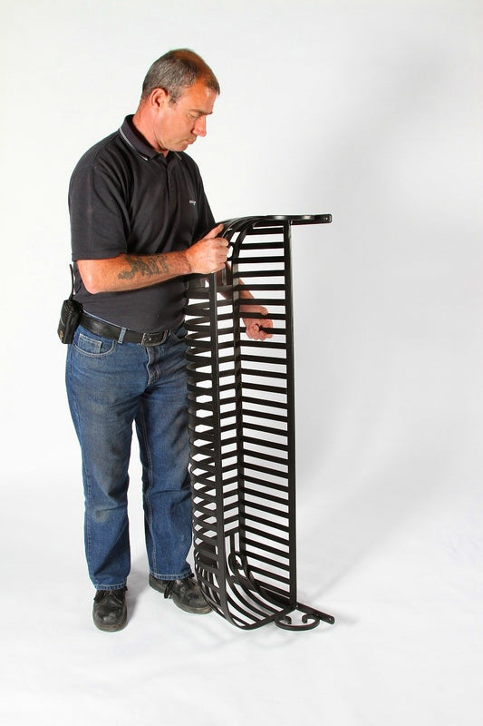 Rural Hay Trough Flower Planter With Scrolled Brackets