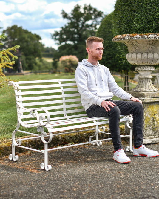 Antique park bench