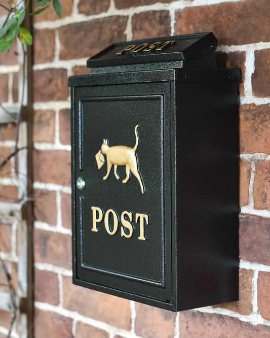 Cat inspired post box