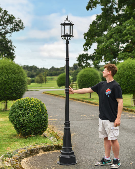 Traditional lamp post