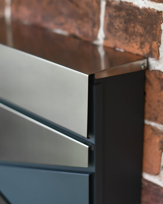 Stainless steel letter box