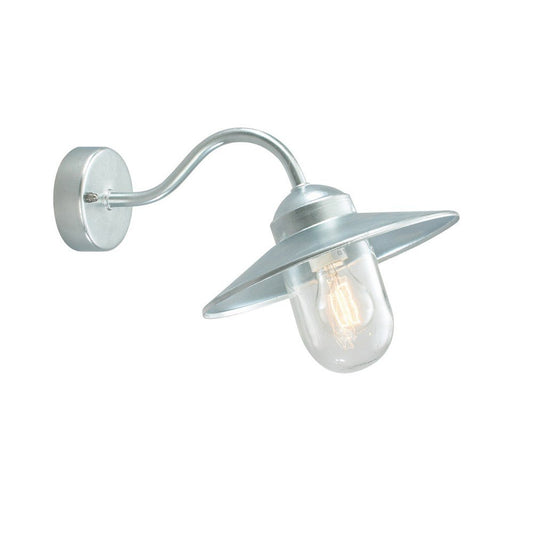 "Nessbrook" Modern Outdoor Wall Lantern with Bracket