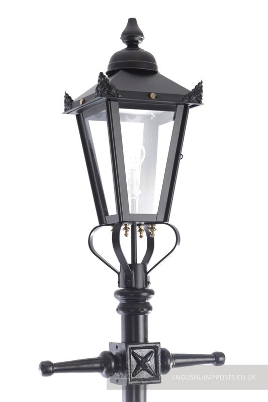 Black Garden Lamp Post
