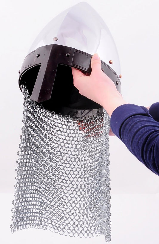 Norman Helmet replica decoration scale
