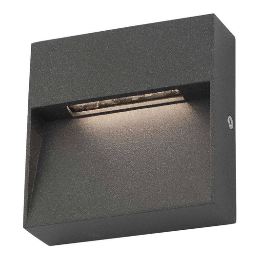 The modern wall light on a white background