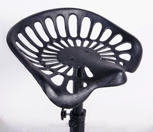 tractor seat iron bar stool
