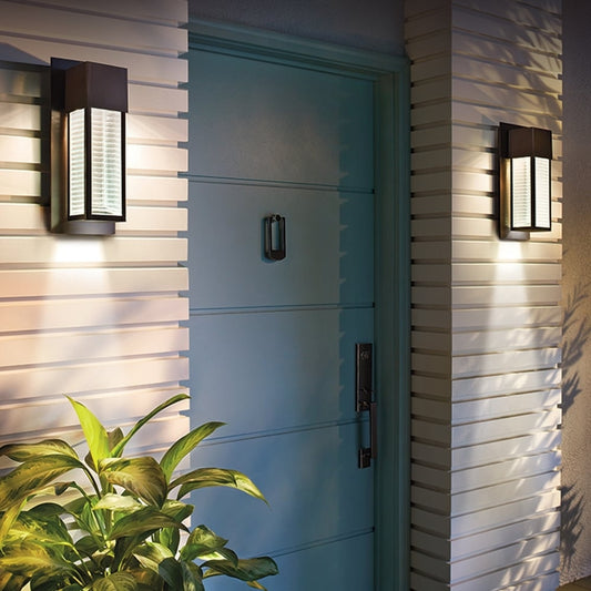 "The Örebro" Bronze Modern Flush Wall Light