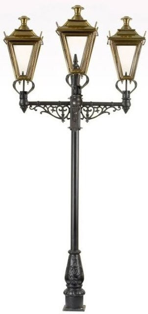 Triple Headed Dorchester Lamp Post - Small - thumbnail