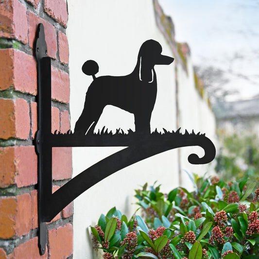 "Poodle" Garden Hanging Basket Bracket