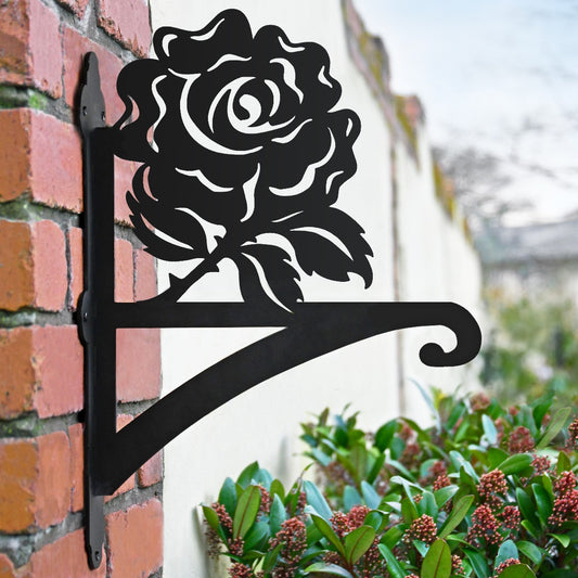 "English Rose" Garden Hanging Basket Bracket