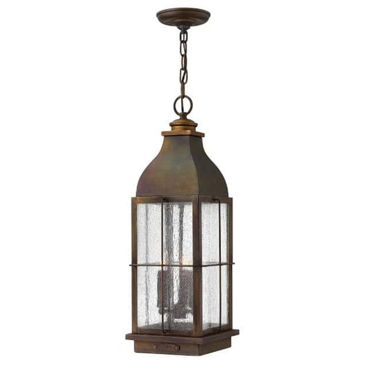 Vintage Design Solid Brass Chain Lantern - thumbnail