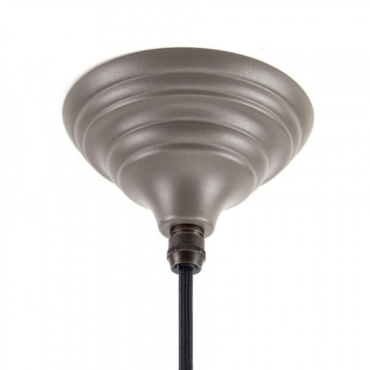 Warm Grey Conical-Shaped Hanging Pendant Light