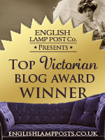 English Lamp Posts Top Victorian Blog Award Winner 2011