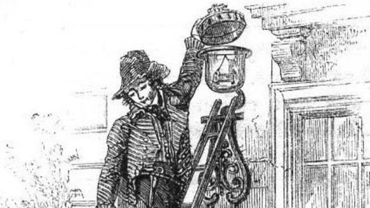 Old Street Lighting 'The Lamplighter'
