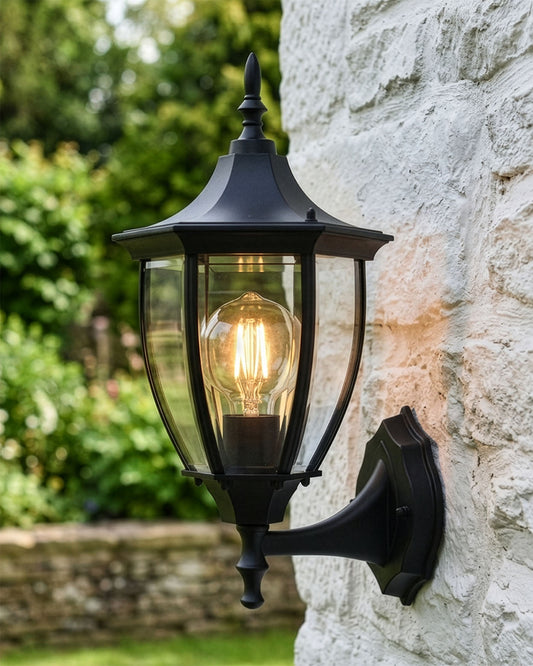 'ALDERNEY' TRADITIONAL OUTDOOR BOTTOM FIX WALL LANTERN DIgital Illustration