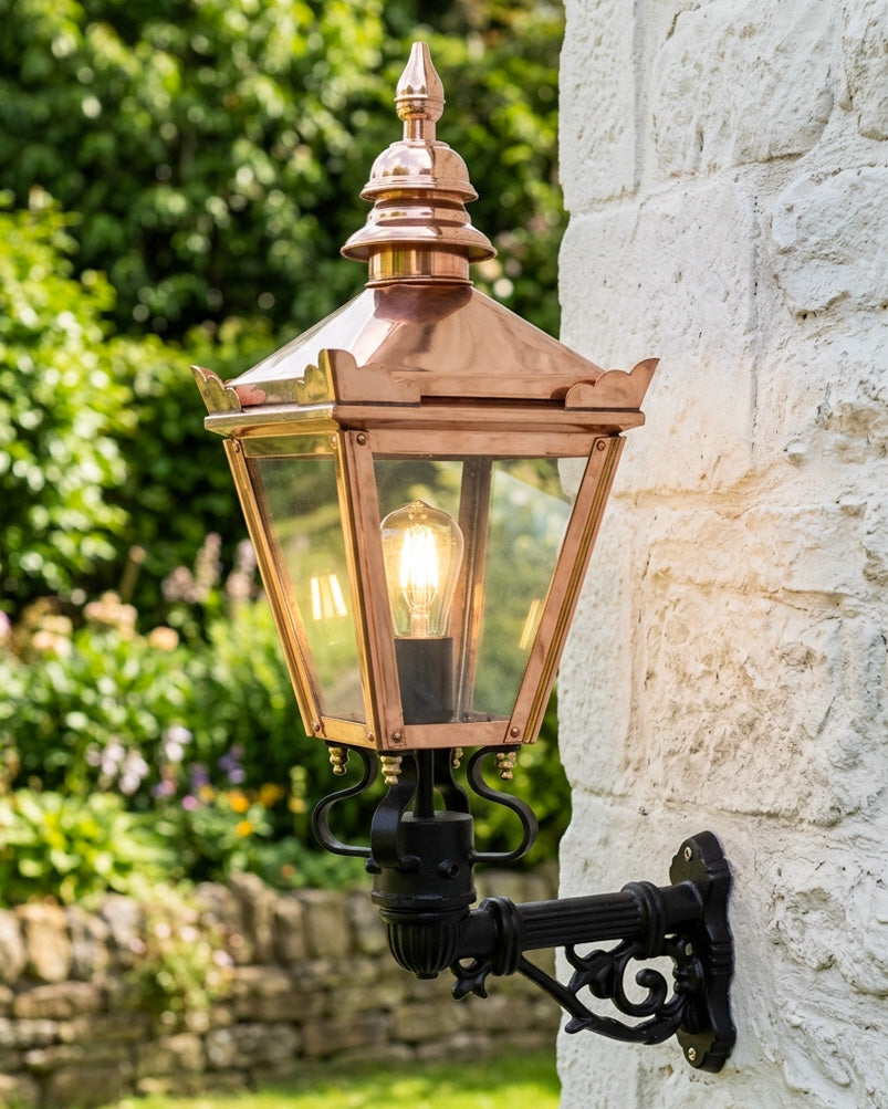 COPPER 'KENSINGTON' WALL LIGHT Digital Illustration