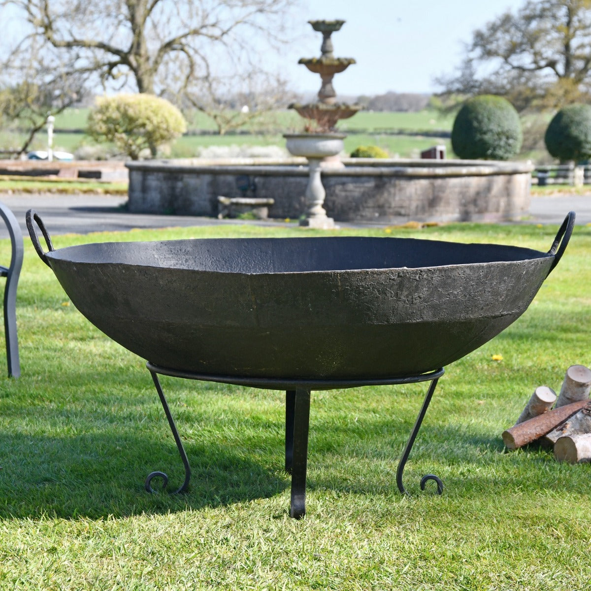 110cm Iron Kadai Bowl 