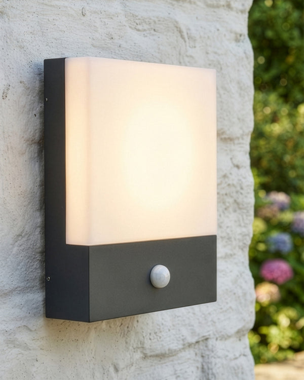 'Rydal' LED Wall Light With PIR Sensor