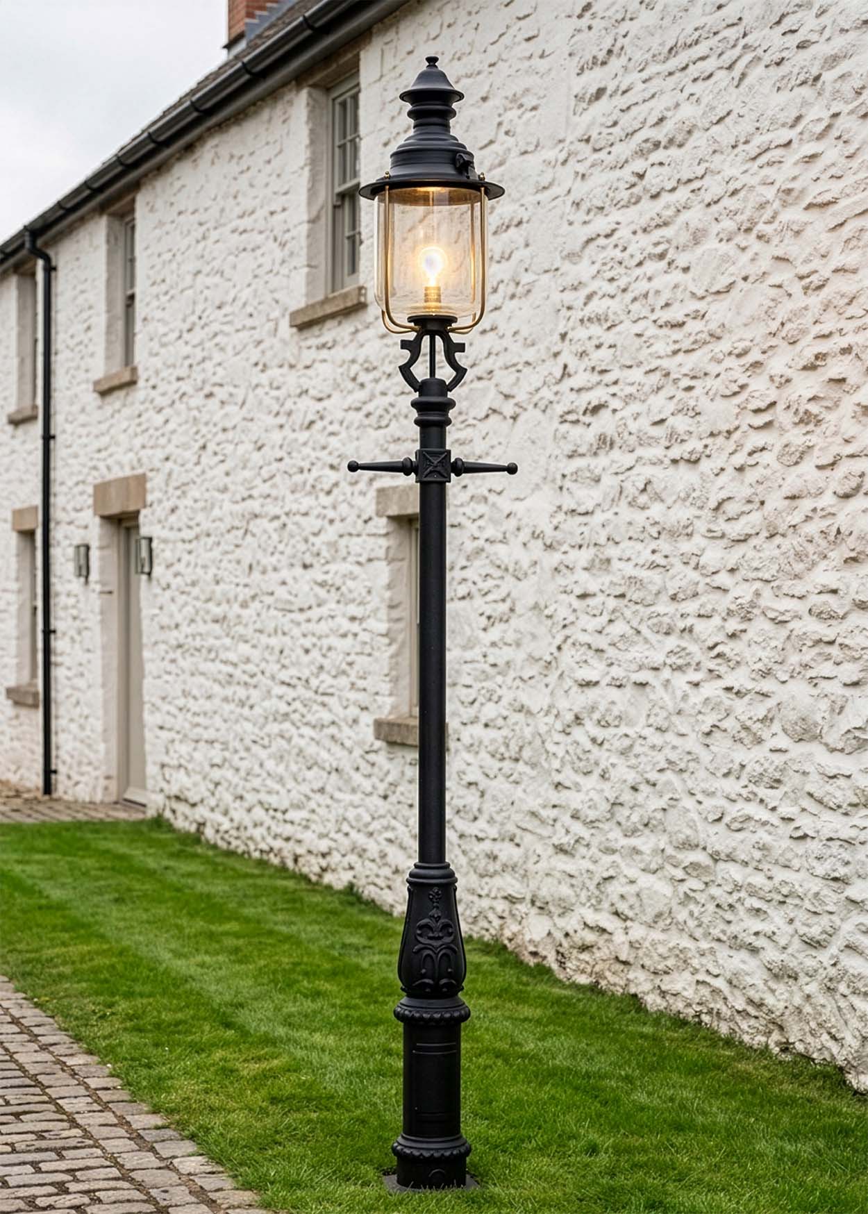 'Haremere' Belgravia High Mast Lamp Post Digital Illustration