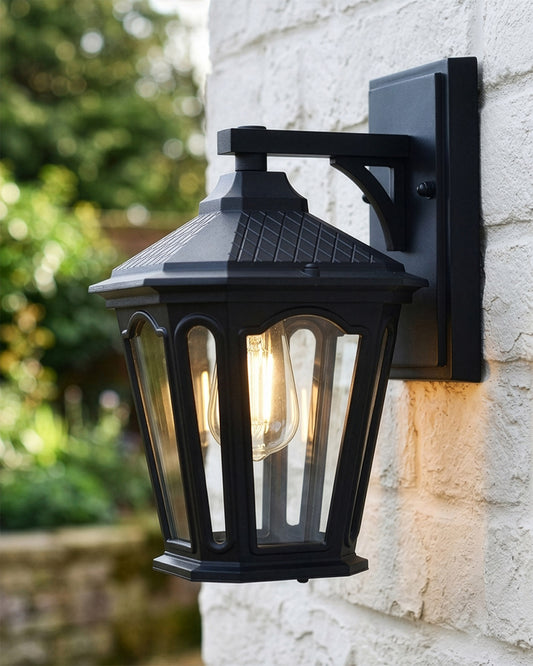 'Newman' Black Victorian Wall Light Digital Illustration