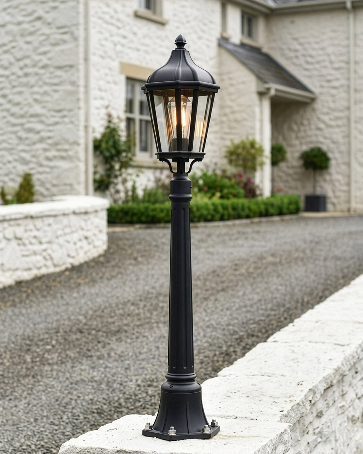 'Odell' Small Pillar Light Digital Illustration