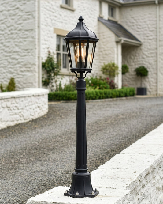 'Odell' Small Pillar Light Digital Illustration