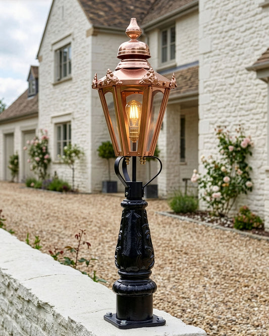 Copper Outdoor Low Level Light Digital Illustration