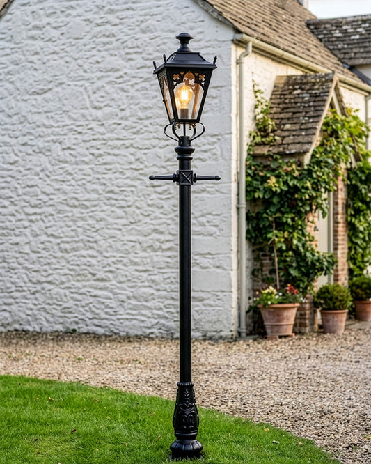 Gothic Lamp Post Black 3.25m Digital Illustration