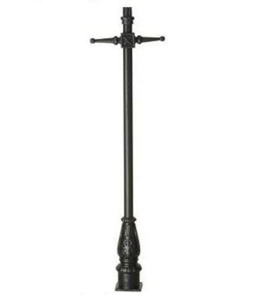 2.8m Black Victorian Lamp Post