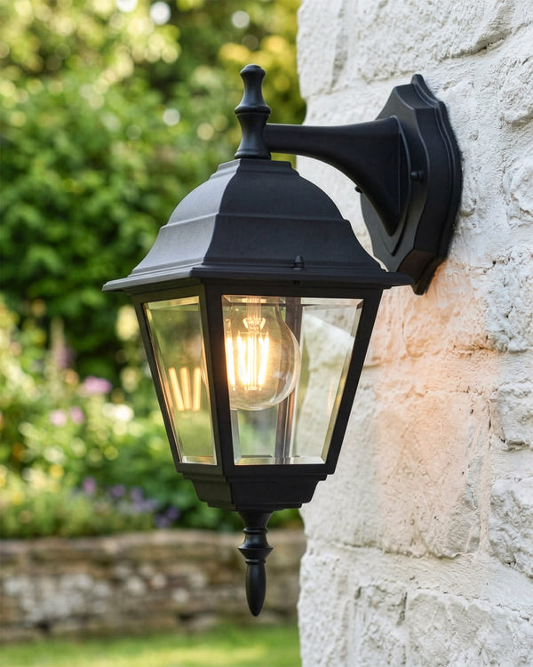 'Paddington' Traditional Outdoor Top Fix Wall Lantern