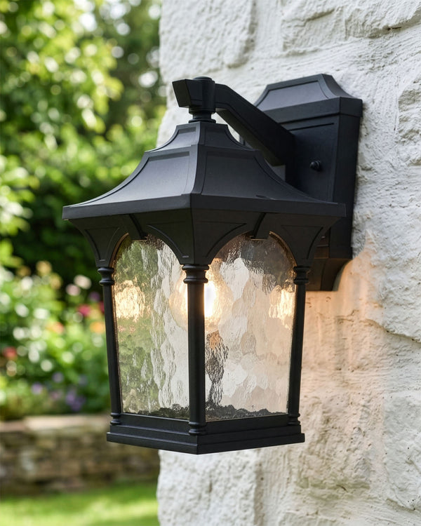 'Adara' Traditional Top Fix Wall Lantern
