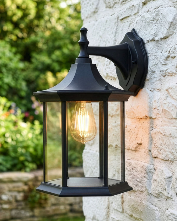 'Clarendon' Traditional Top Fix Wall Lantern
