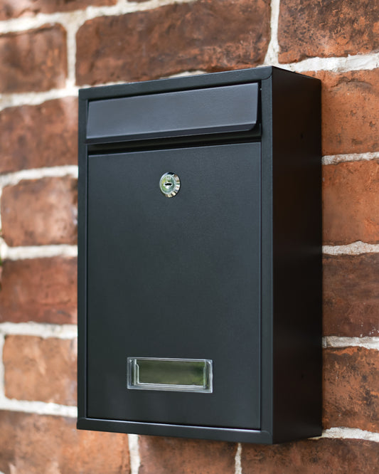 'Cuadrada' Steel Wall Mounted Post Box 