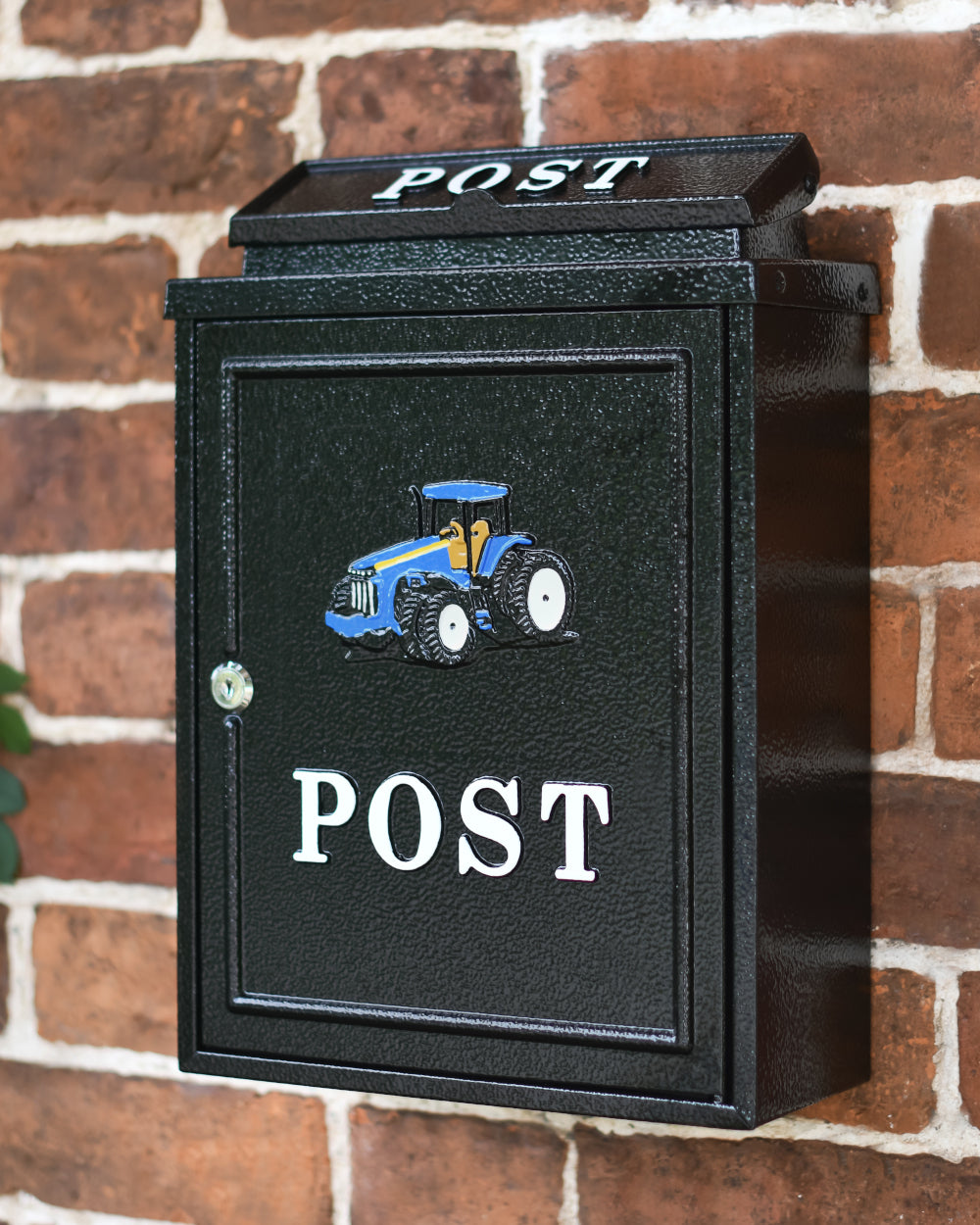 Tractor based post box