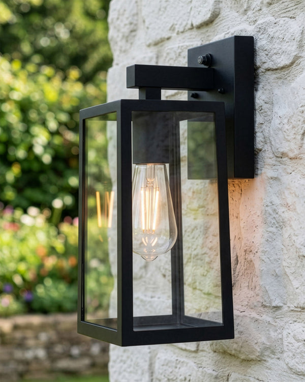 'Boîte' Black Wall Light