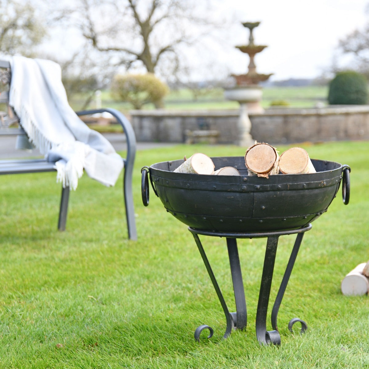 50cm Iron Kadai Fire Bowl 