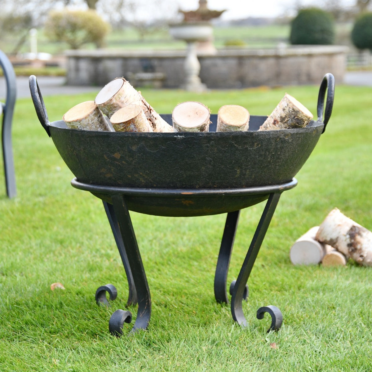 60cm Iron Kadai Fire Bowl 
