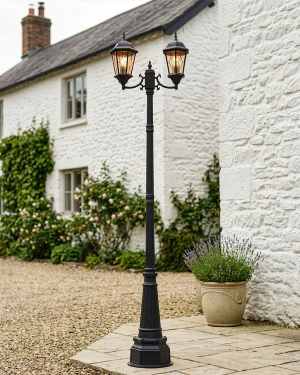'Culham' Double-Headed Victorian Lamp Post