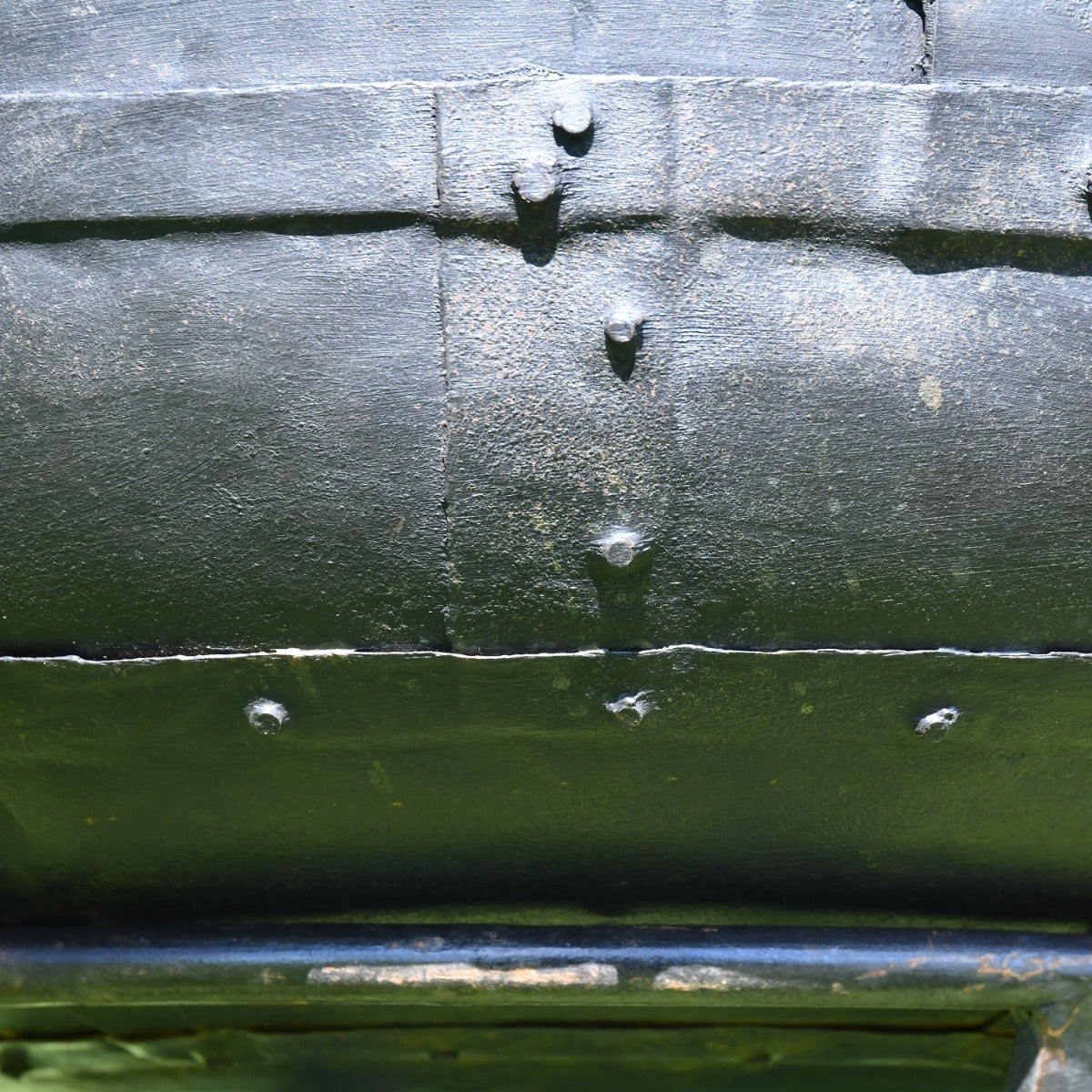 Close up of decorative finish on Kadai Bowl 