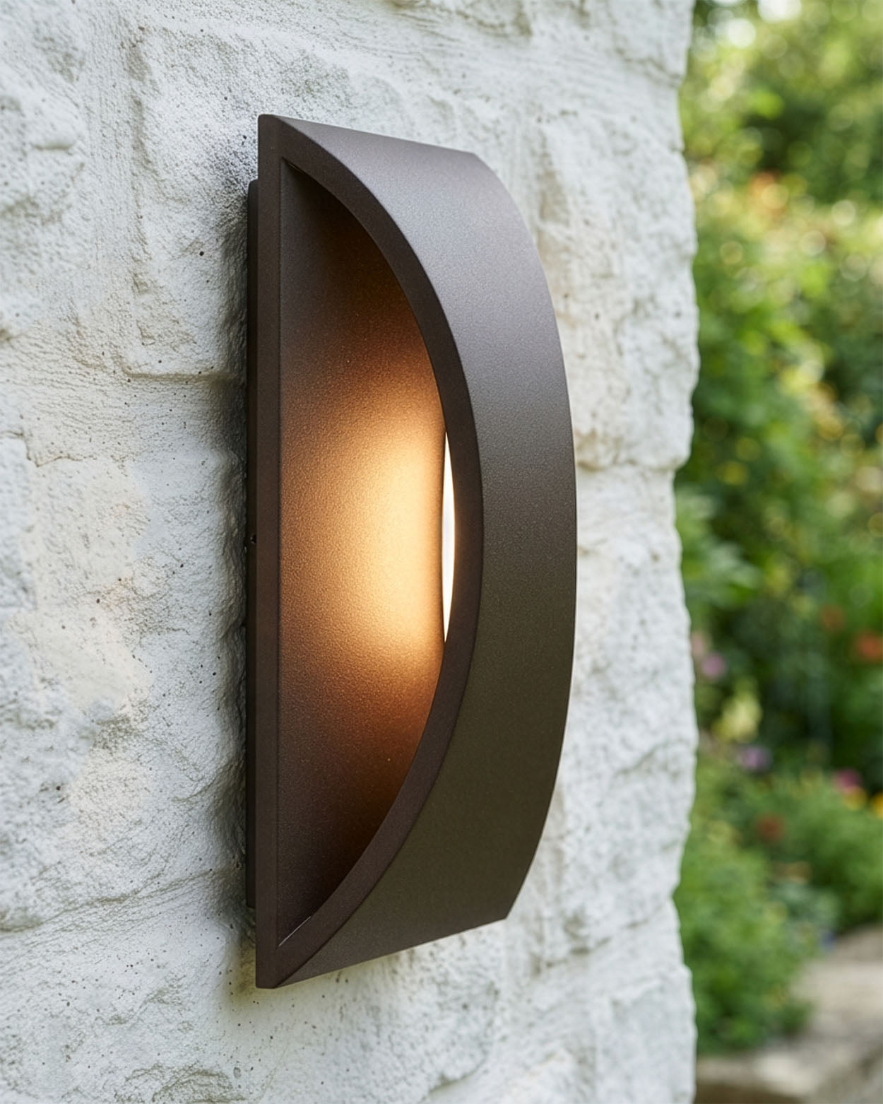 'Haddon' Up And Down LED Wall Light Digital Illustration